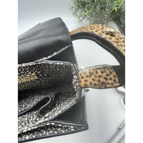 Loeffler Randall Mini Bag‎ Flap
Snakeskin Black Leather
Crossbody Strap Purse - Picture 12 of 14